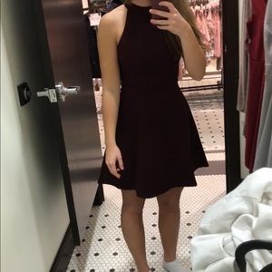 soprano maroon dress